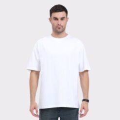 Premium Unisex Plain White Oversized T-Shirt - Comfortable, Stylish, and Versatile