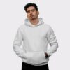 White Plain Hoodie - Timeless Elegance and Versatile Style