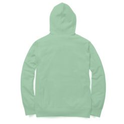 Refreshing Mint Green Plain Hoodie - Cool and Comfortable Style