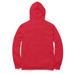 Red Plain Hoodie - Classic Style with a Bold Twist