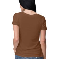 Coffee Bowine Women's Half Sleeve T-Shirt - Soft and Stylish Coffee Lover Tee