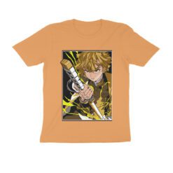 Demon Slayer Half Sleeve Round Neck T-Shirt - Authentic Anime Merchandise for Fans