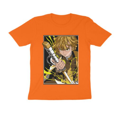 Demon Slayer Half Sleeve Round Neck T-Shirt - Authentic Anime Merchandise for Fans