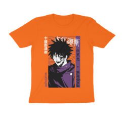 Megumi Half Sleeve Round Neck T-Shirt - Authentic Anime Merchandise for Fan