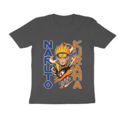 Naruto Half Sleeve Round Neck T-Shirt - Authentic Anime Merchandise for Fans