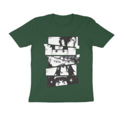 Naruto Sasuke, Shisui Uchiha, Kakashi, Sakura, Rock Lee Half Sleeve Round Neck T-Shirt - Authentic Anime Merchandise for Fans