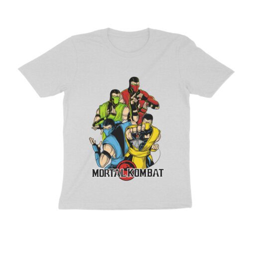 Mortal Kombat Half Sleeve Round Neck T-Shirt - Authentic Anime Merchandise for Fans