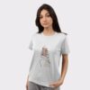 Comfortable Women's Half Sleeve Round Neck T-Shirt for Everyday Style | Soft Cotton Blend, Versatile, Breathable