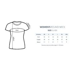 Women's_Half_Sleeve_Round_Neck_T-Shirt_printrove_size_guide