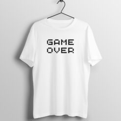 Game Over Half Sleeve Round Neck T-Shirt Online - Trendy and Comfortable