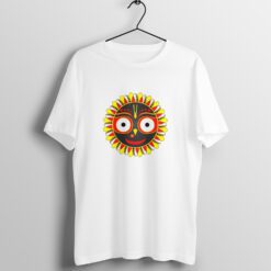 Jagannath Half Sleeve Round Neck T-Shirt - Divine Love, Comfortable Unisex Fit